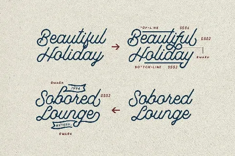 Beautiful Holiday Free font