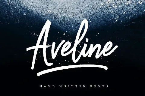 Aveline Script Free font