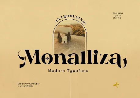 Monalliza font