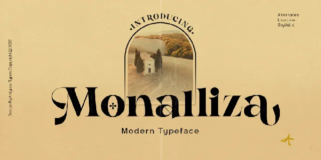 Monalliza font