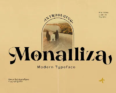 Monalliza font