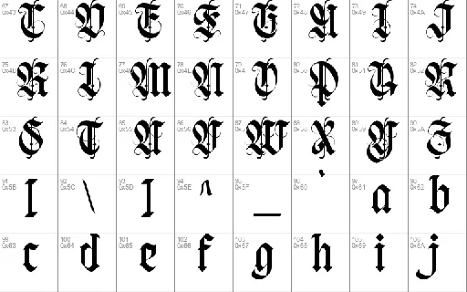 Negav Thrust font