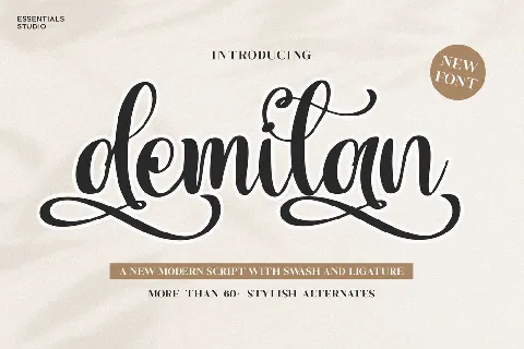 Demilan font