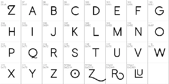 Bluzonir font