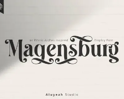 Magensburg Serif font