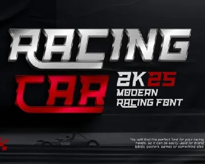 Racing Car font