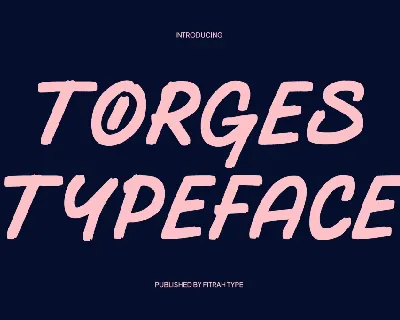 Torges Personal Use font