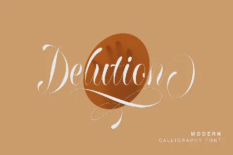 Delution font