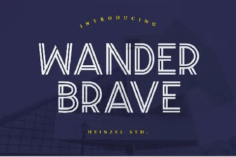 Wander Brave font