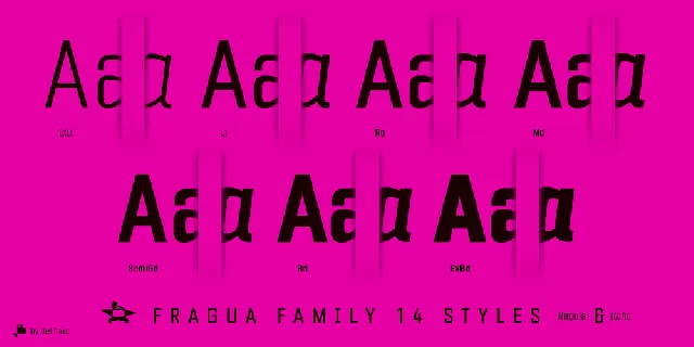 Fragua font