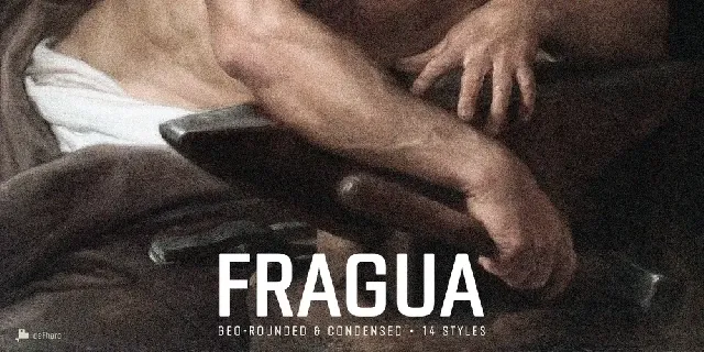 Fragua font