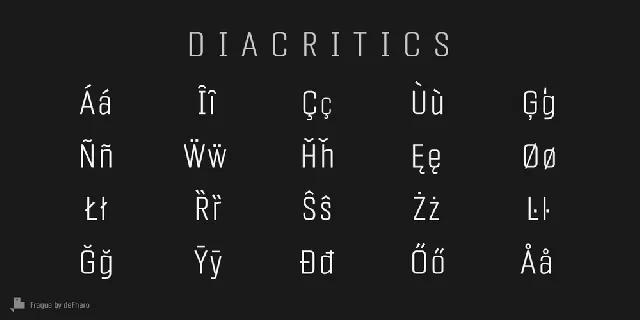 Fragua font