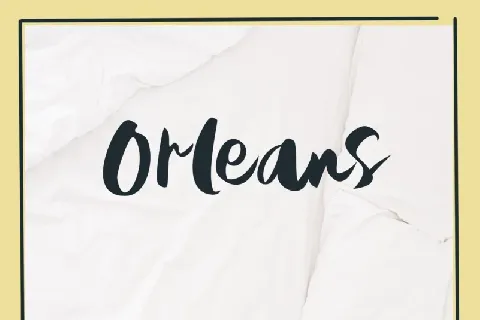 Orleans Script font