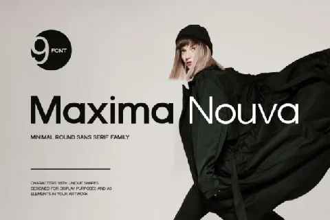 Maxima Nouva Family font