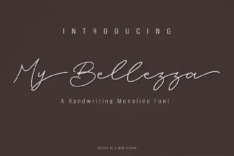 My Bellezza font