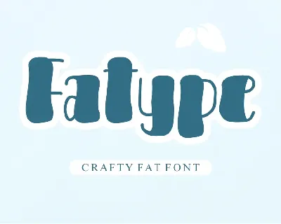 Fatype - Personal Use font