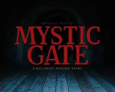 Mystic Gate font