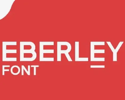 Eberley Sans Serif font