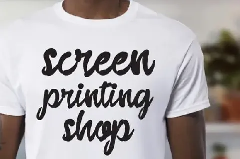 The Shirt Script font