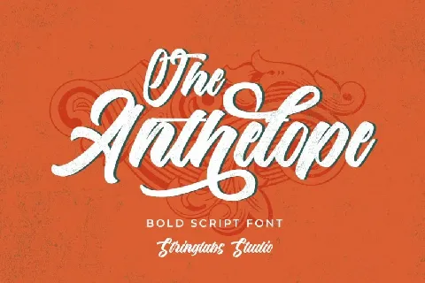 The Anthelope Script font