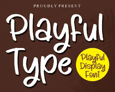 Playful Type - Personal Use font