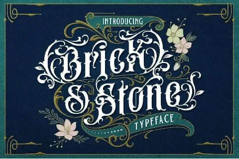 Brick Stone font