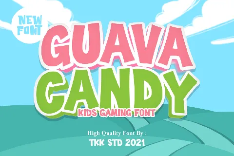 Guava Candy font