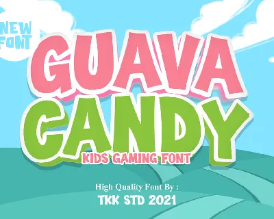 Guava Candy font