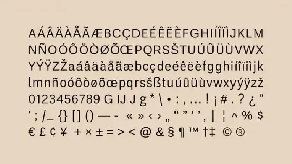Bertioga Sans Serif Family font