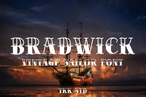 BRADWICK font