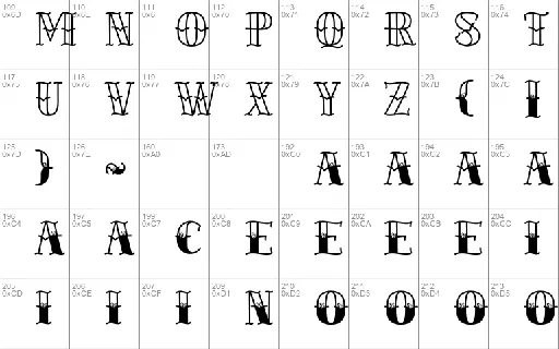 BRADWICK font