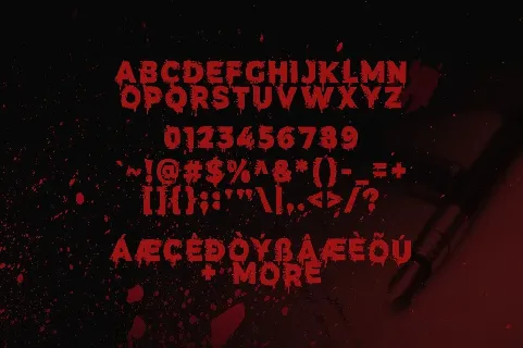 Terror Letter font