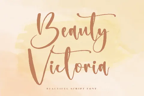 Beauty Victoria font