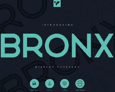 Bronx Typeface font
