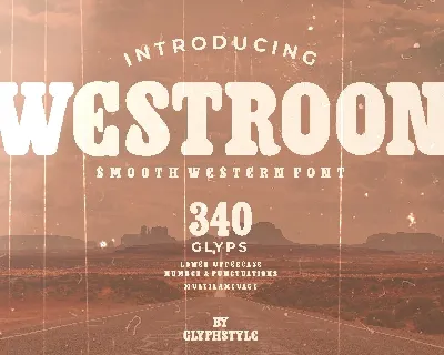 Westroon font