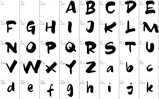 Cartoon font