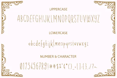 Flowerista font