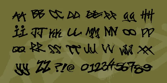 Digitag font