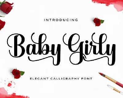 Baby Girly font