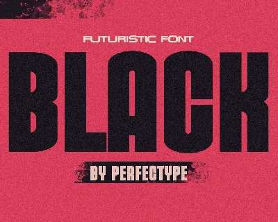 Black font