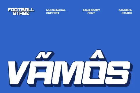 Football Stage font