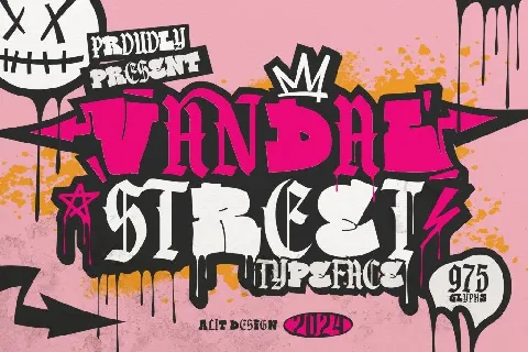 Vandal Street font