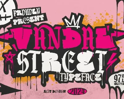 Vandal Street font