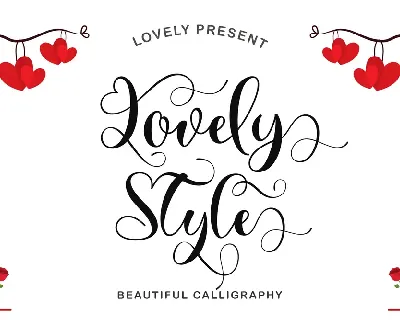 Lovely Style font