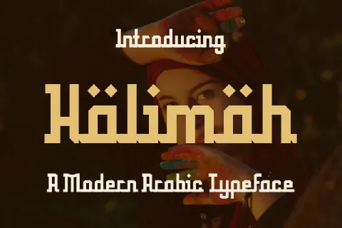 Halimah Typeface font