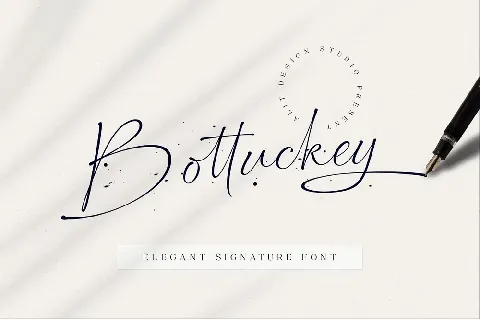 Bottuckey font