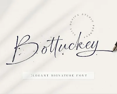 Bottuckey font
