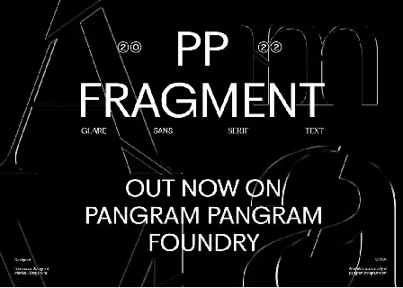PP Fragment Family font