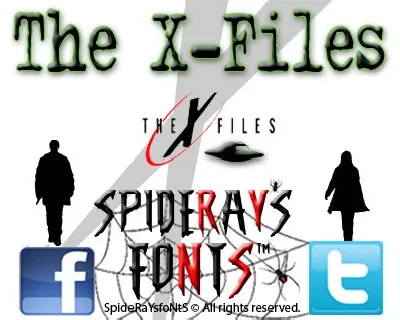 The X-Files font