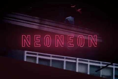 Neoneon font